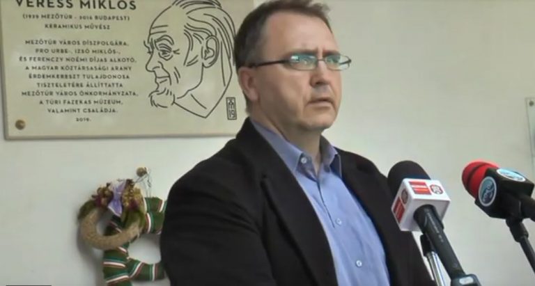 Veress Miklós emléktábla avatás